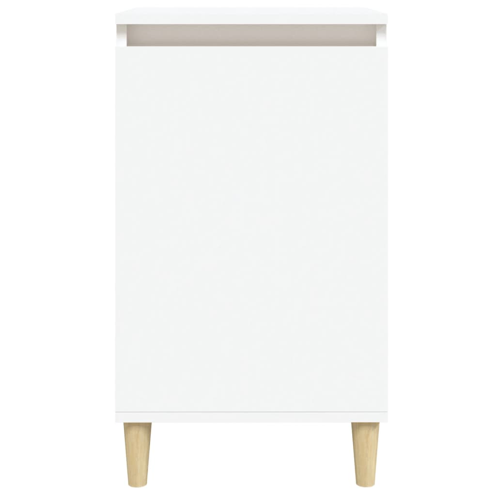 vidaXL Bedside Cabinets 2 pcs White 40x35x70 cm Engineered Wood