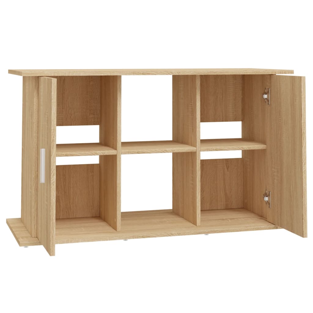 vidaXL Aquarium Stand Sonoma Oak 101x41x58 cm Engineered Wood