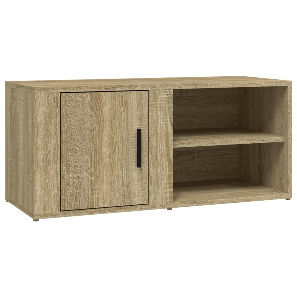 vidaXL TV Cabinets 2 pcs Sonoma Oak 80x31.5x36 cm Engineered Wood