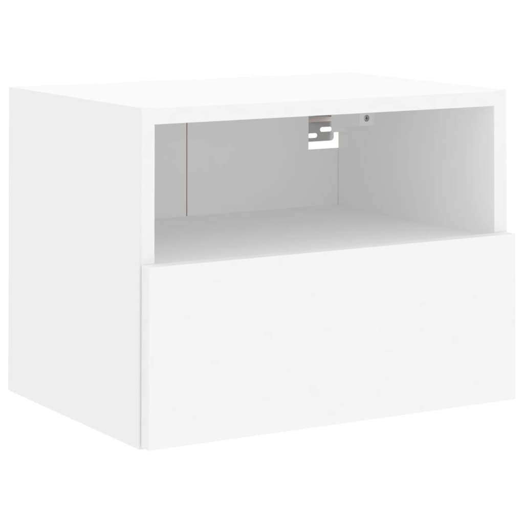 vidaXL TV Wall Cabinets 2 pcs White 40x30x30 cm Engineered Wood