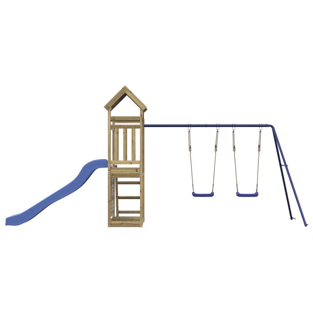 vidaXL Outdoor Playset Impregnated Wood Pine