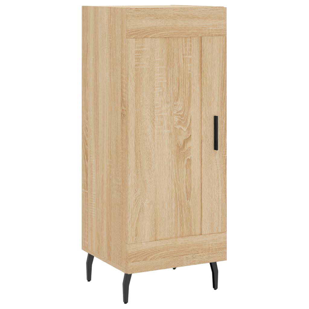 vidaXL Highboard Sonoma Oak 34.5x34x180 cm Engineered Wood