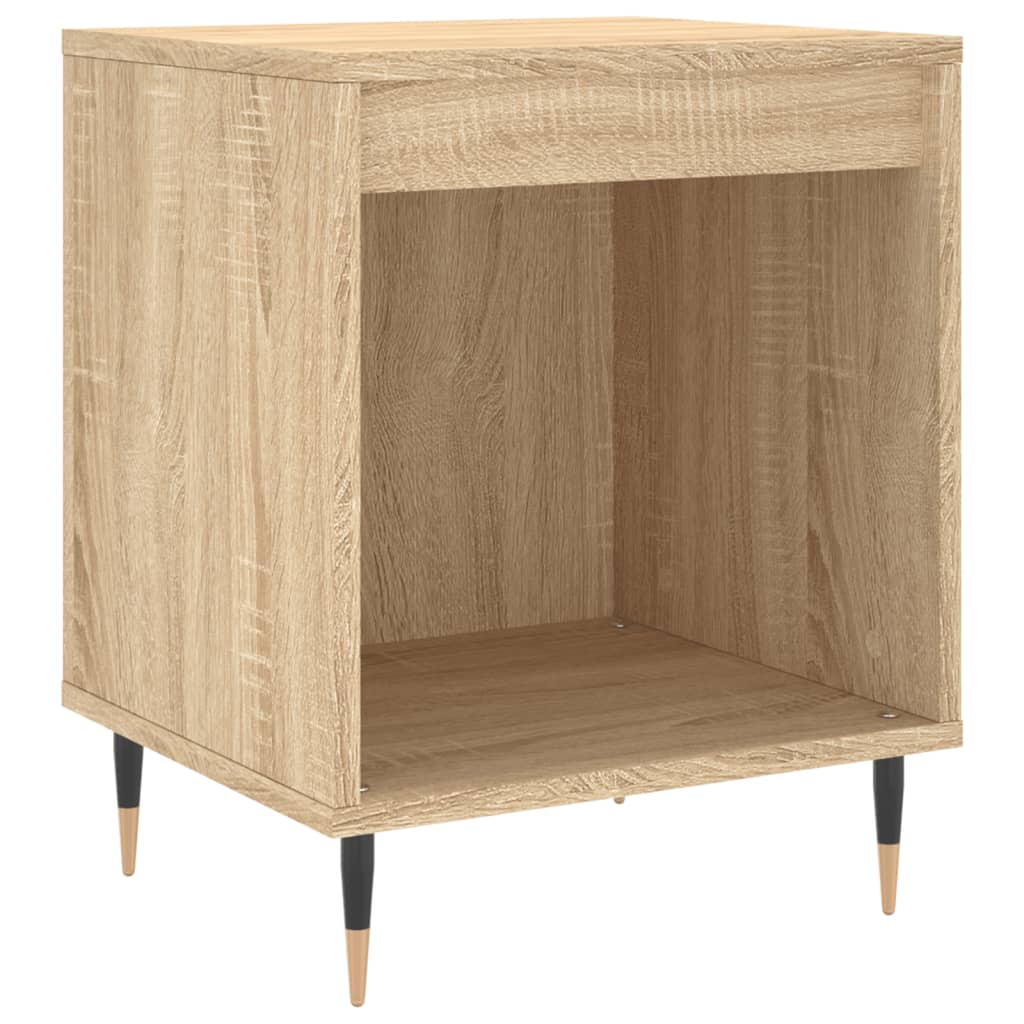 vidaXL Bedside Cabinet Sonoma Oak 40x35x50 cm Engineered Wood