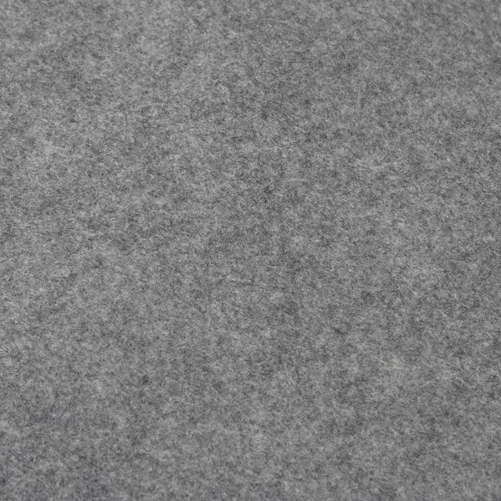 vidaXL Pool Ground Cloth Light Grey 640x321 cm Polyester Geotextile