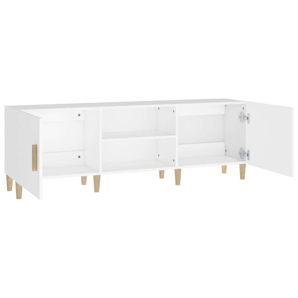 vidaXL TV Cabinet White 150x30x50 cm Engineered Wood