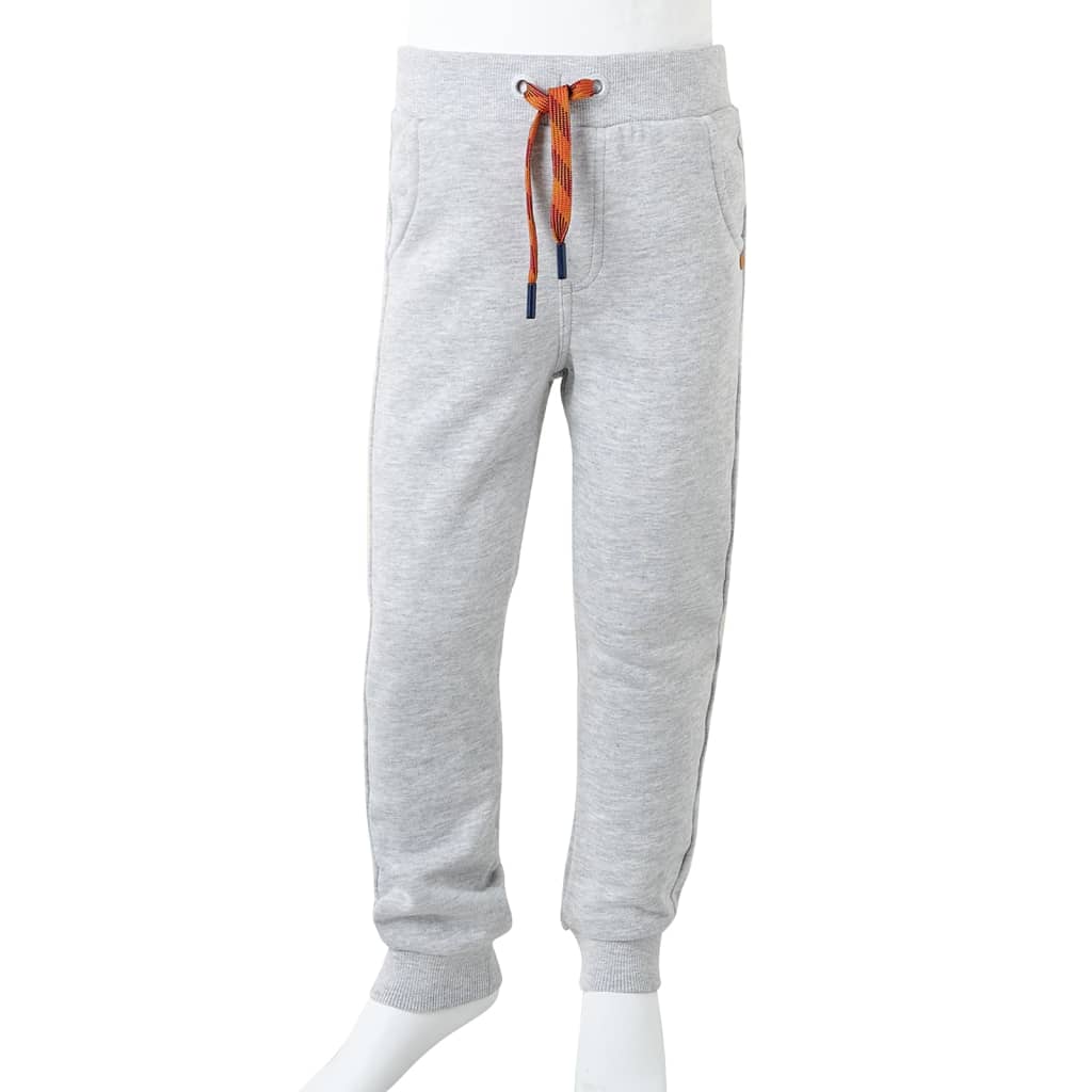 Kids' Sweatpants Grey Melange 140