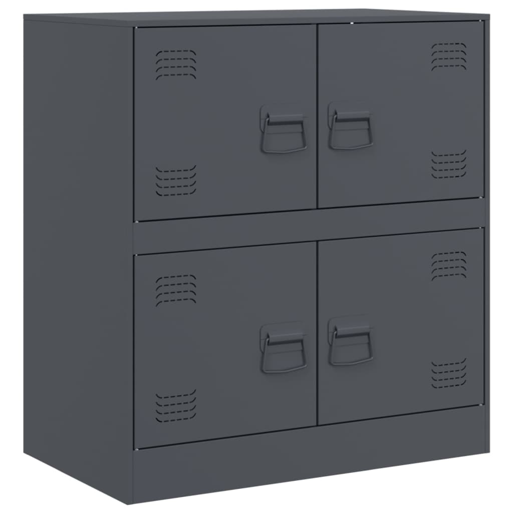 vidaXL Sideboard Anthracite 67x39x73 cm Steel