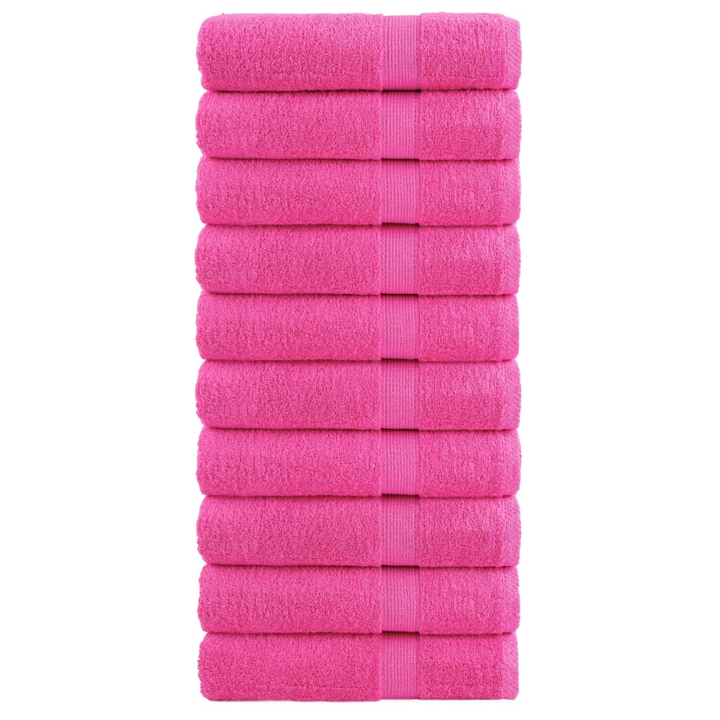 vidaXL Premium Bath Towels SOLUND 10 pcs 100x150 cm 600 gsm