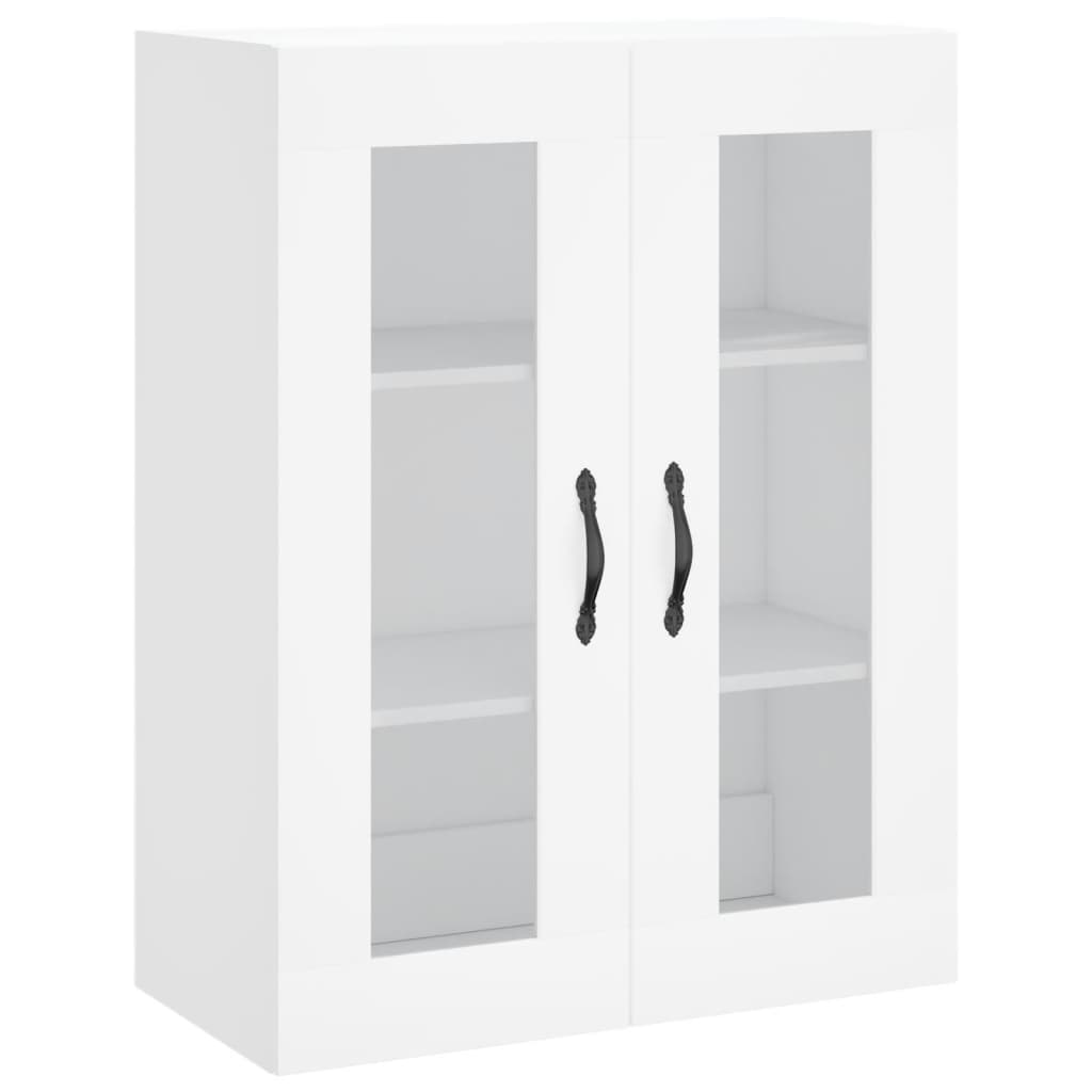 vidaXL Wall Mounted Cabinet White 69.5x34x90 cm Engineered Wood