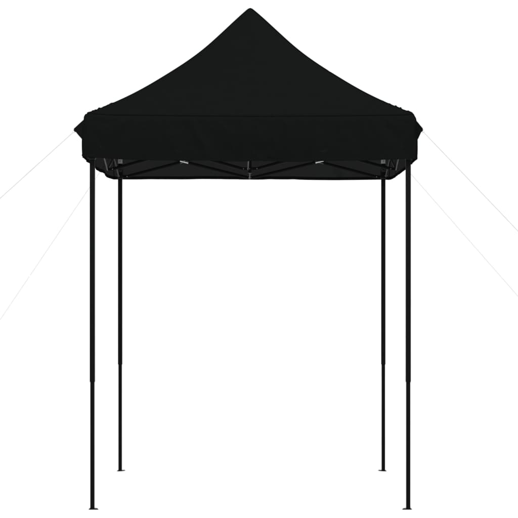 vidaXL Foldable Party Tent Pop-Up Black 200x200x306 cm