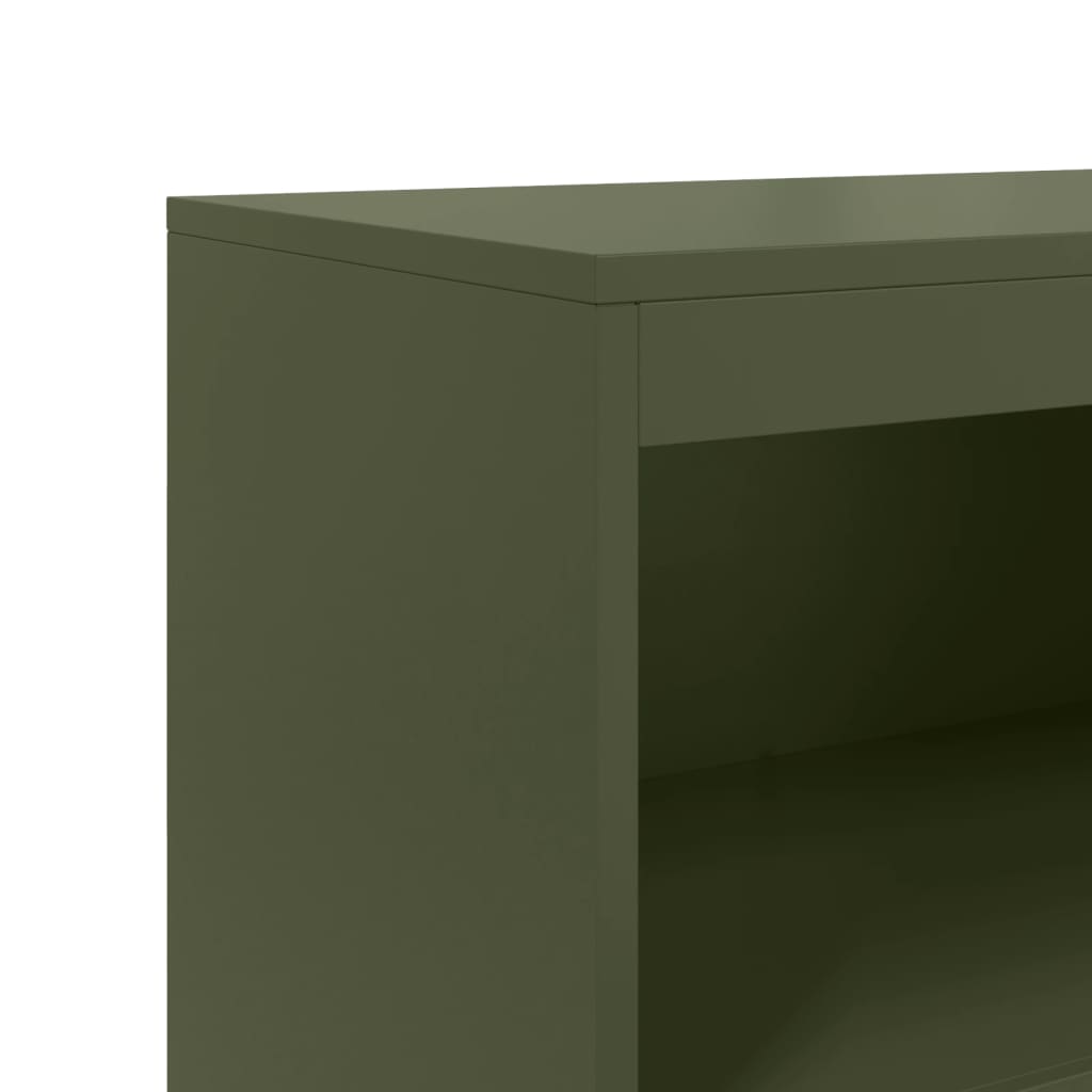 vidaXL TV Cabinet Anthracite 100.5x39x60.5 cm Steel