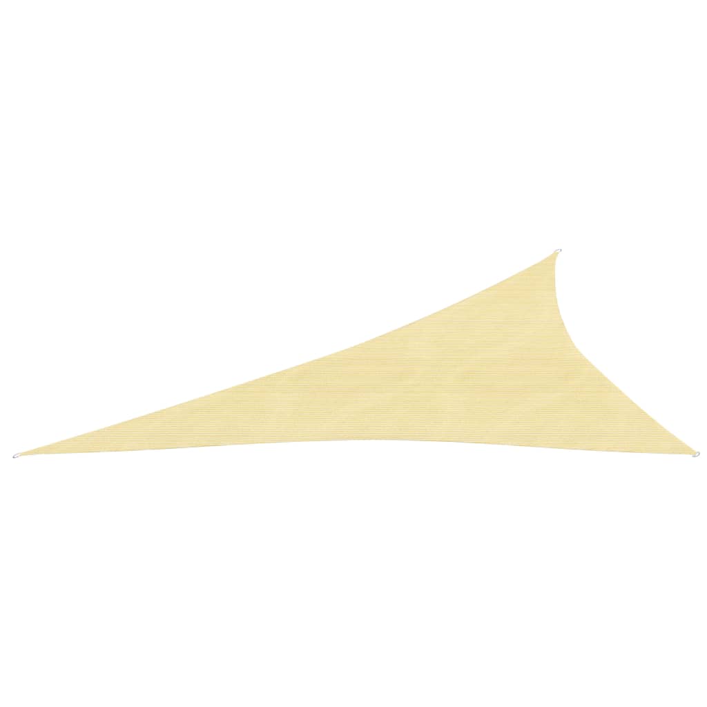 vidaXL Sunshade Sail 160 g/m² Beige 3x4x5 m HDPE