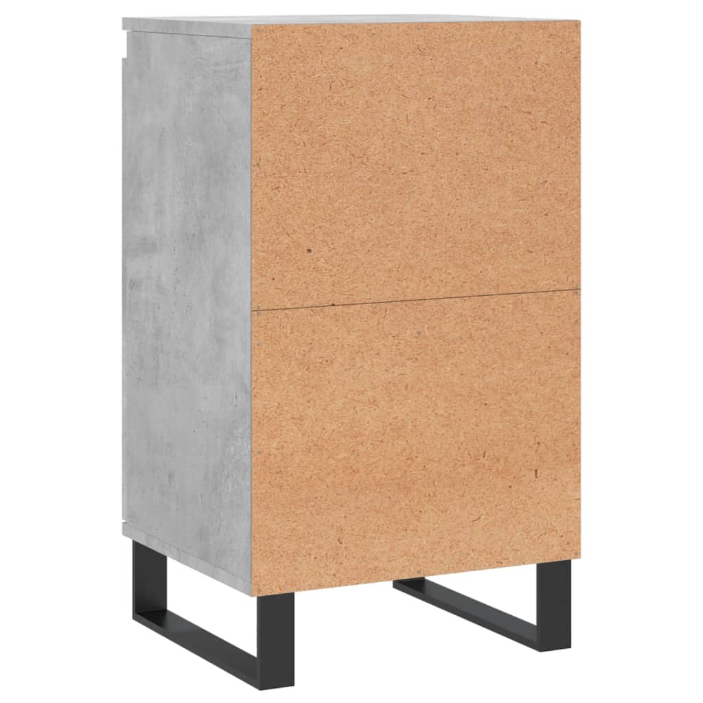 vidaXL Sideboard Concrete Grey 40x35x70 cm Engineered Wood