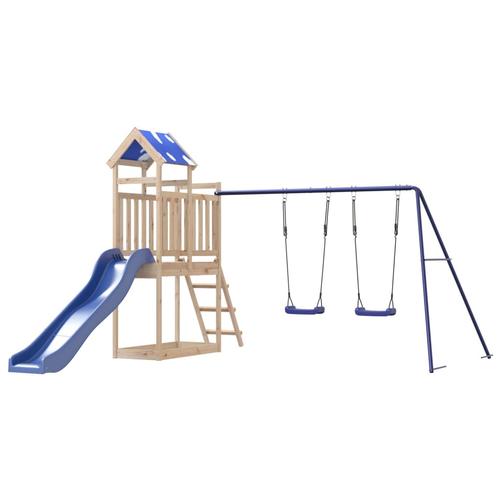 vidaXL Outdoor Playset Solid Wood Pine