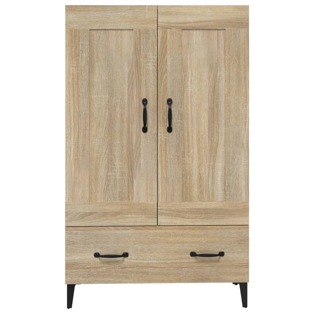 vidaXL Highboard Sonoma Oak 70x31x115 cm Engineered Wood