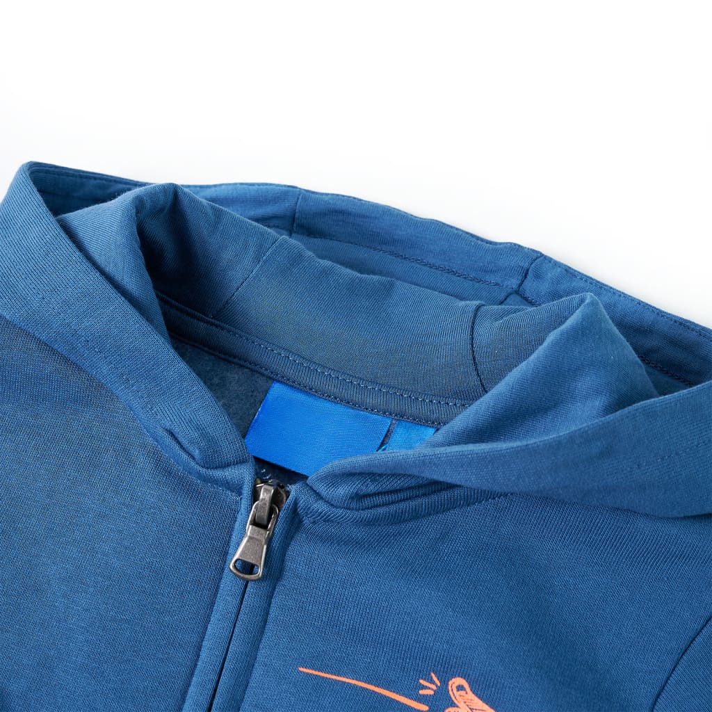 Kids' Hooded Sweatshirt Blue 104