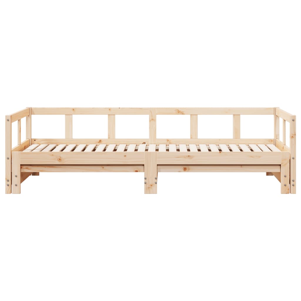 vidaXL Daybed without Mattress 80x200 cm Solid Wood Pine