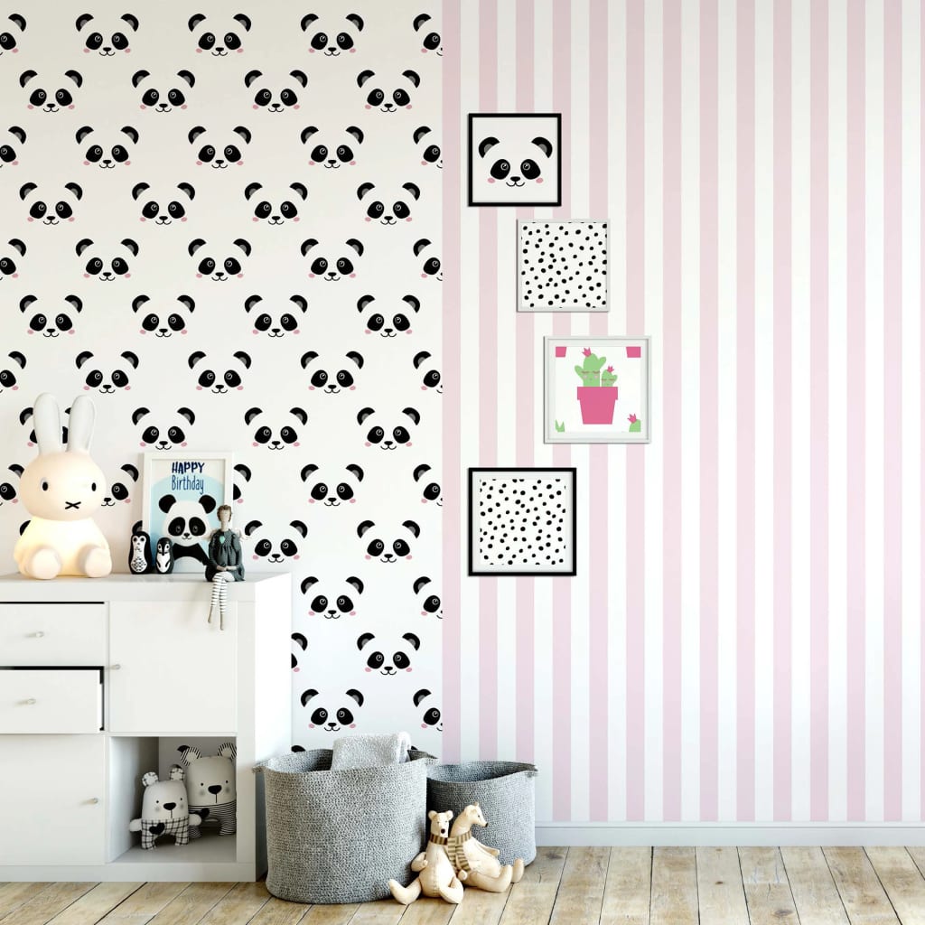 Noordwand Wallpaper Fabulous World Panda White