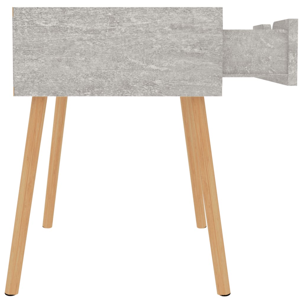 vidaXL Bedside Cabinets 2 pcs Concrete Grey 40x40x56 cm Engineered Wood