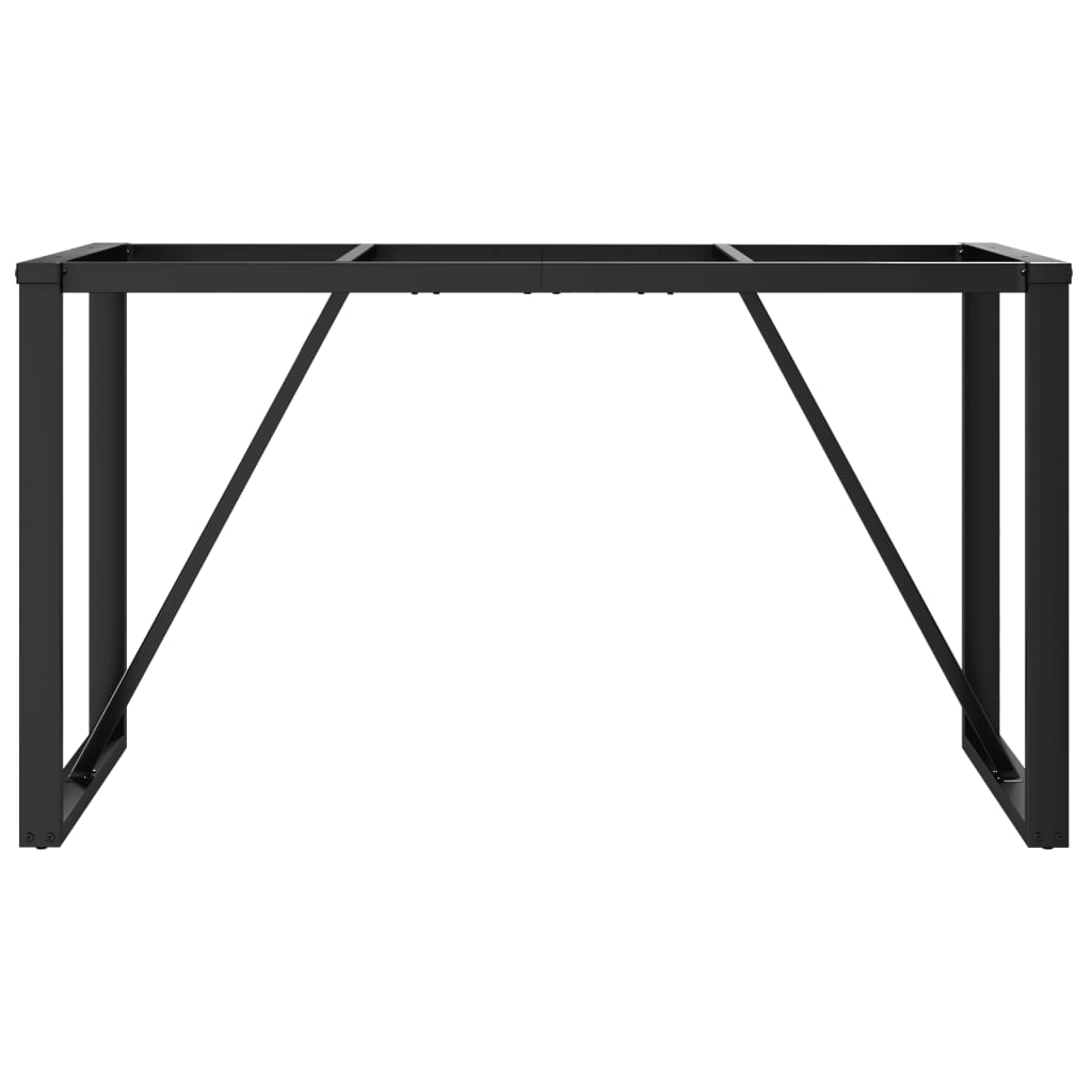 vidaXL Dining Table Legs O-Frame 120x60x73 cm Cast Iron