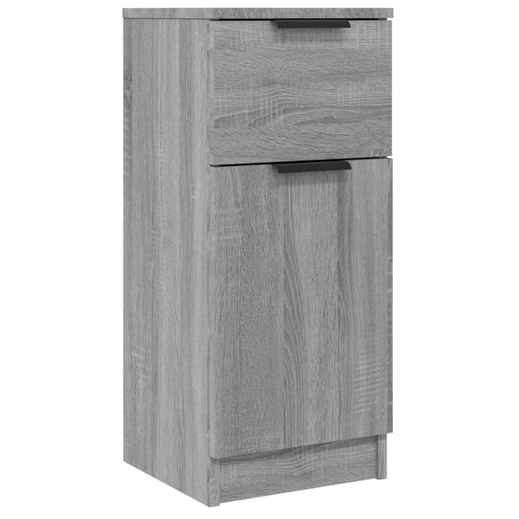 vidaXL Sideboard Grey Sonoma 30x30x70 cm Engineered Wood