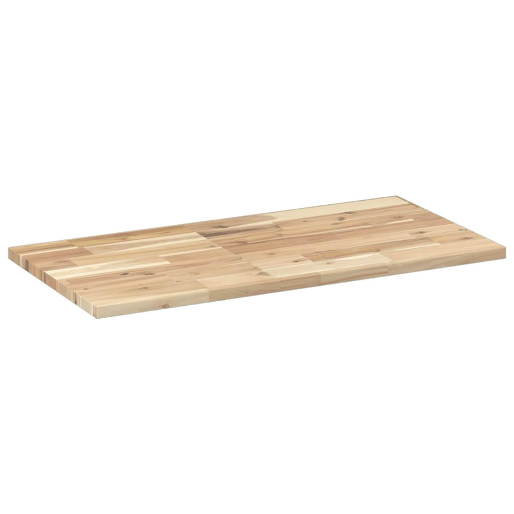 vidaXL Table Top 60x40x2 cm Rectangular Solid Wood Acacia