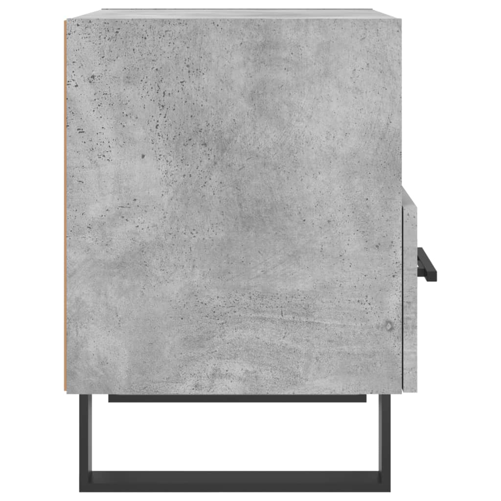 vidaXL Bedside Cabinets 2 pcs Concrete Grey 40x35x47.5 cm Engineered Wood