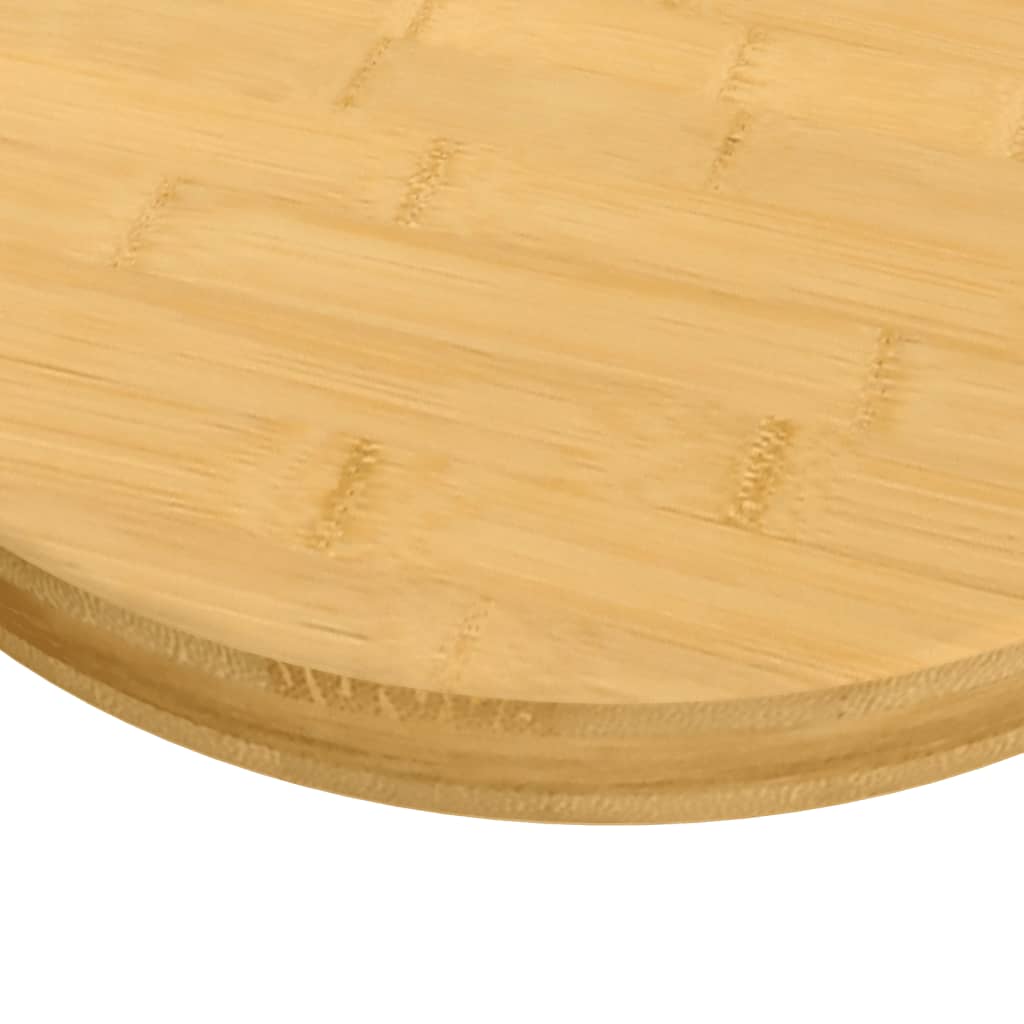 vidaXL Table Top Ø30x4 cm Bamboo