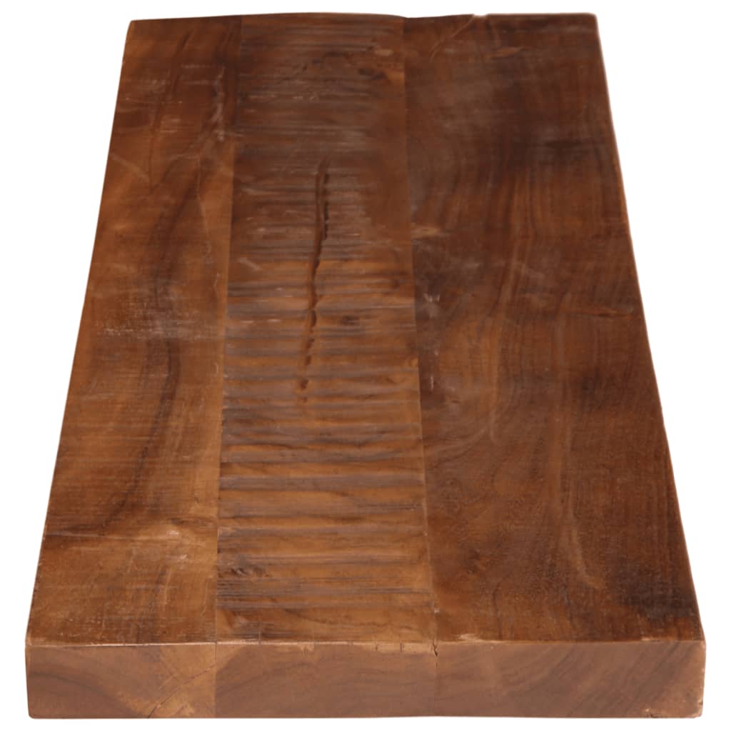 vidaXL Table Top 100x20x2.5 cm Rectangular Solid Wood Reclaimed