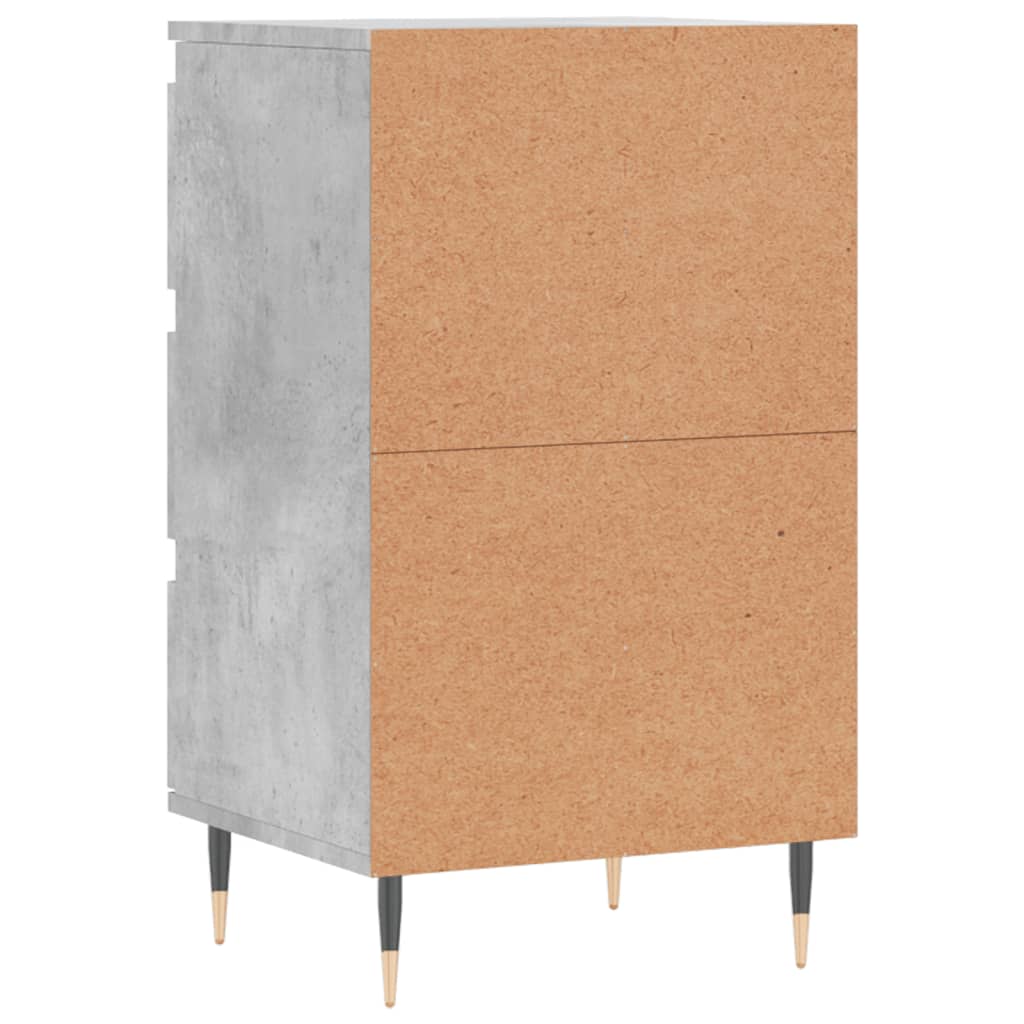 vidaXL Sideboard Concrete Grey 40x35x70 cm Engineered Wood