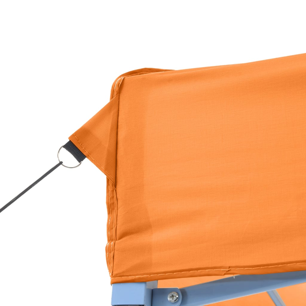 vidaXL Foldable Party Tent Pop-Up Orange 410x279x315 cm