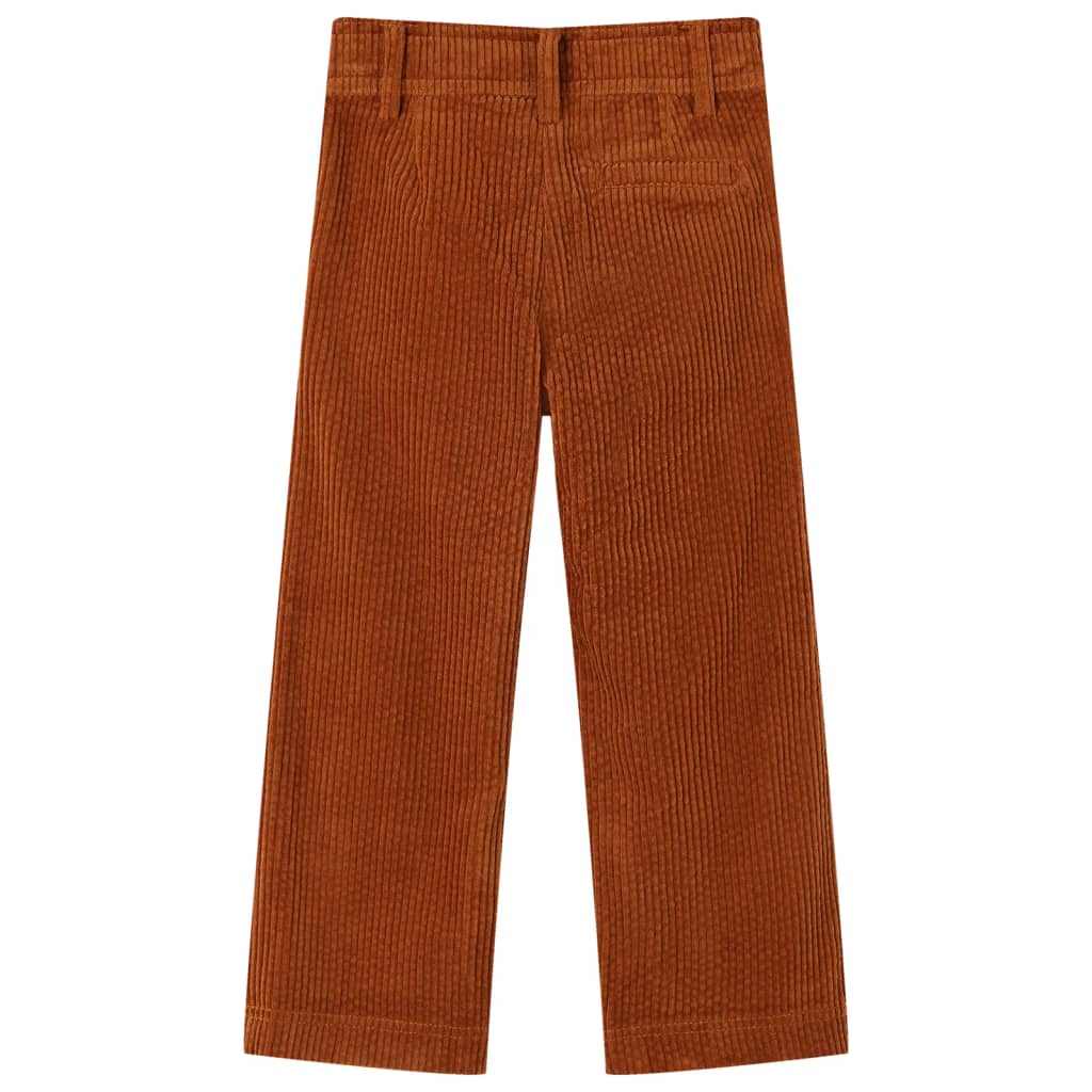 Kids' Pants Corduroy Cognac 128