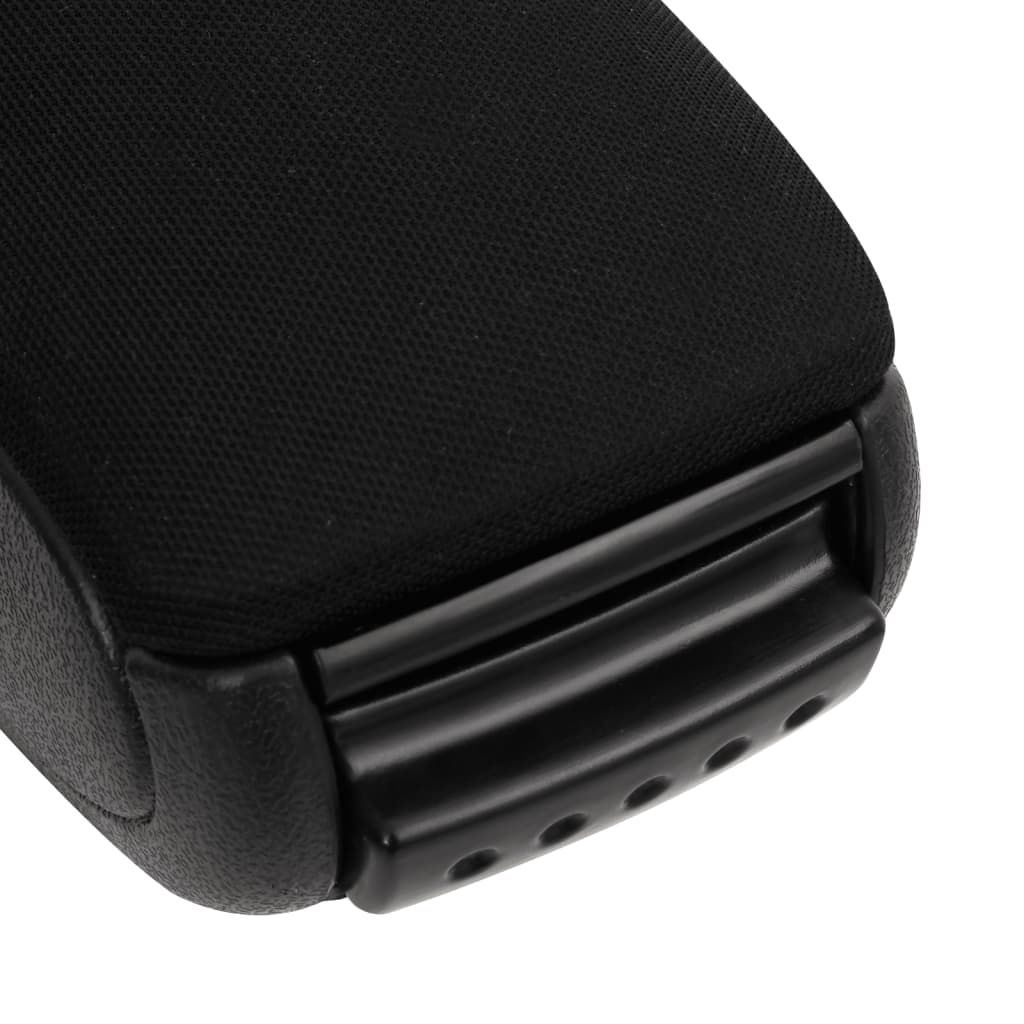 vidaXL Car Armrest Black 11.5x32x(30-50) cm ABS