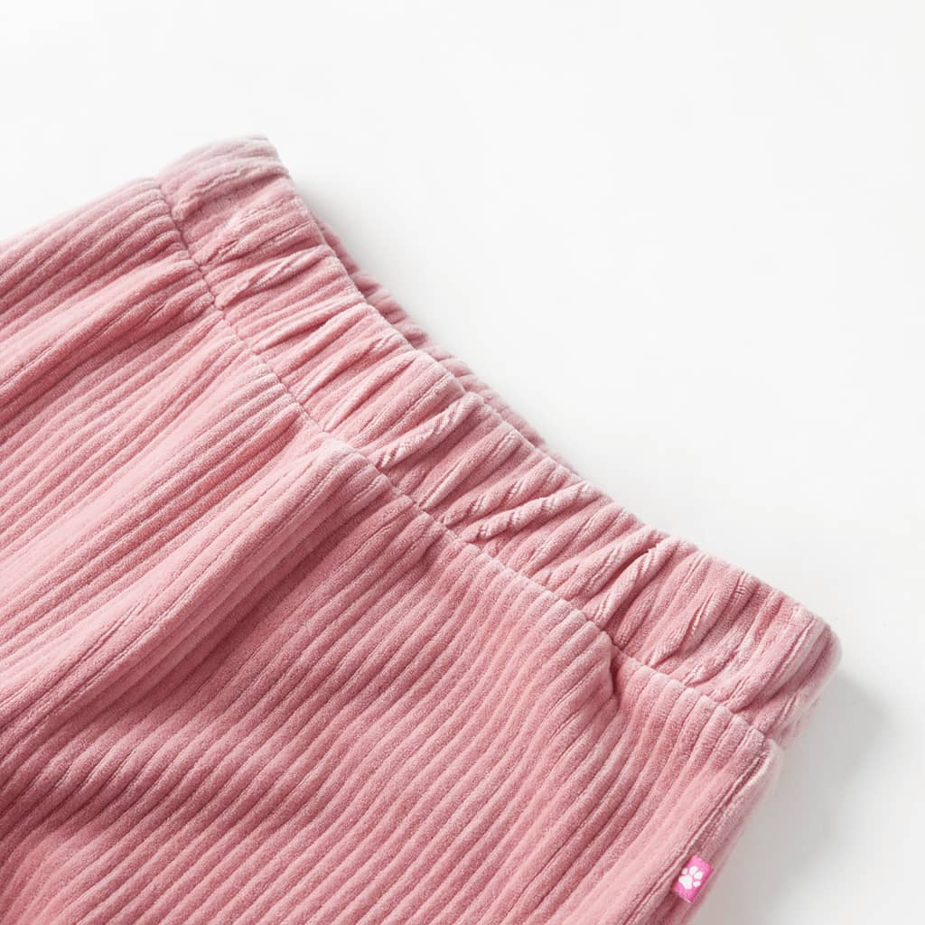 Kids' Pants Corduroy Light Pink 140