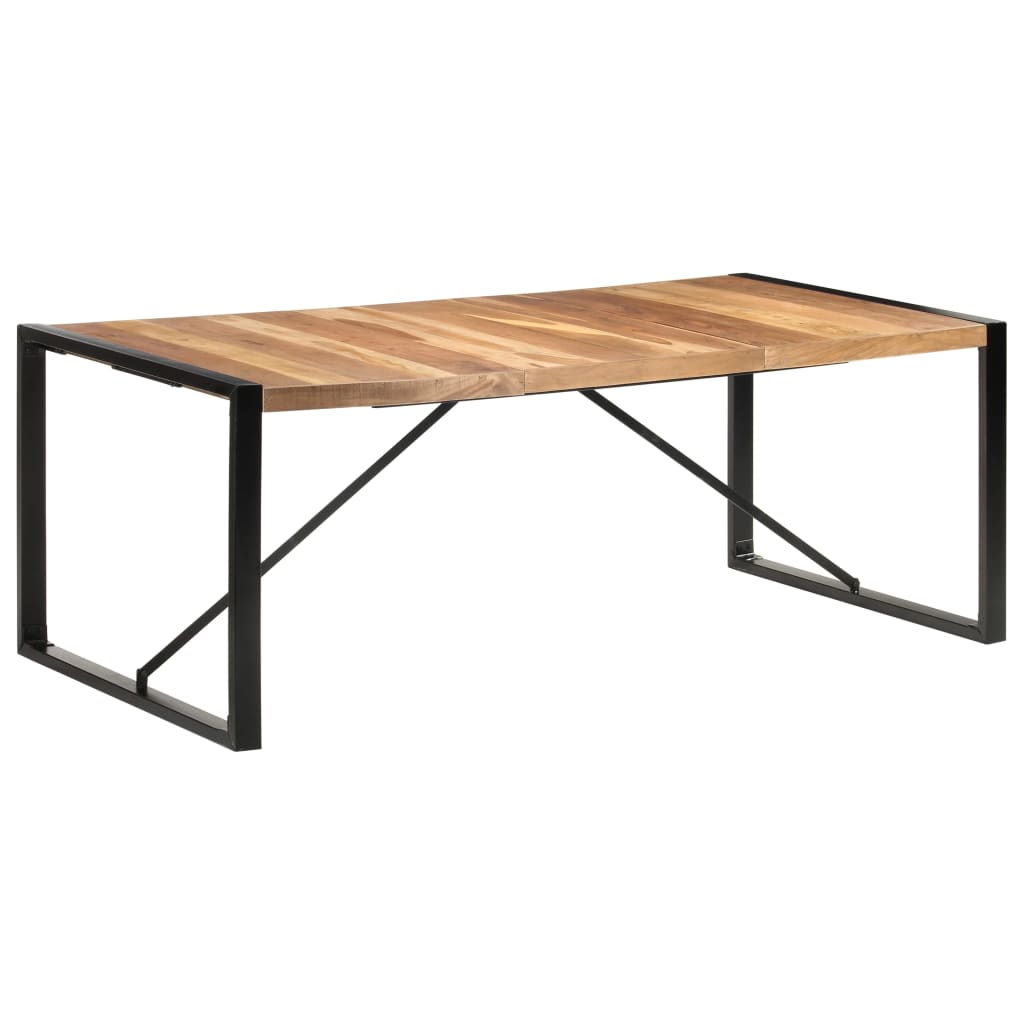 vidaXL Dining Table 200x100x75 cm Solid Wood