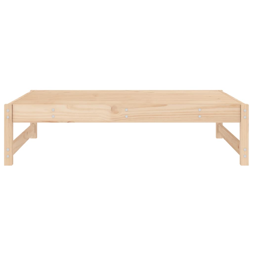 vidaXL Garden Footstool 120x80 cm Solid Wood Pine