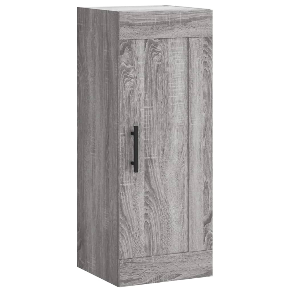 vidaXL Highboard Grey Sonoma 34.5x34x180 cm Engineered Wood