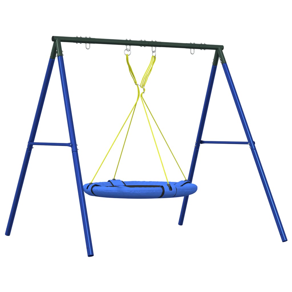 vidaXL Outdoor Swing Set with Saucer Swing