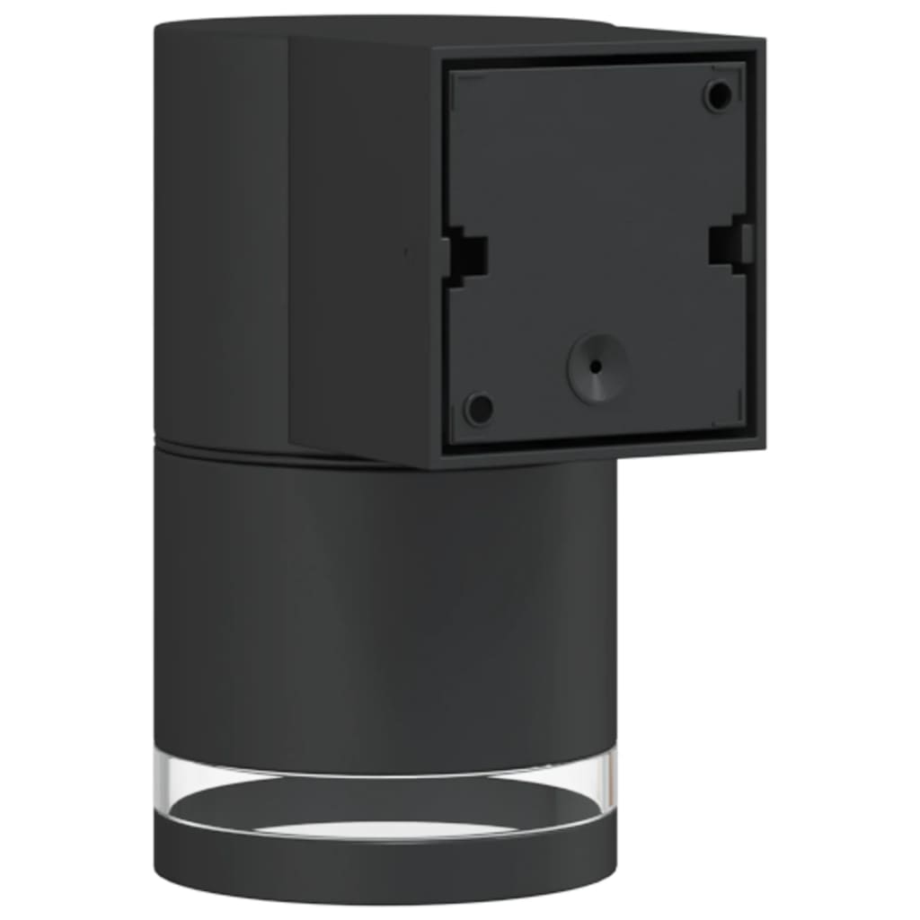 vidaXL Outdoor Wall Light Black Die-cast Aluminium