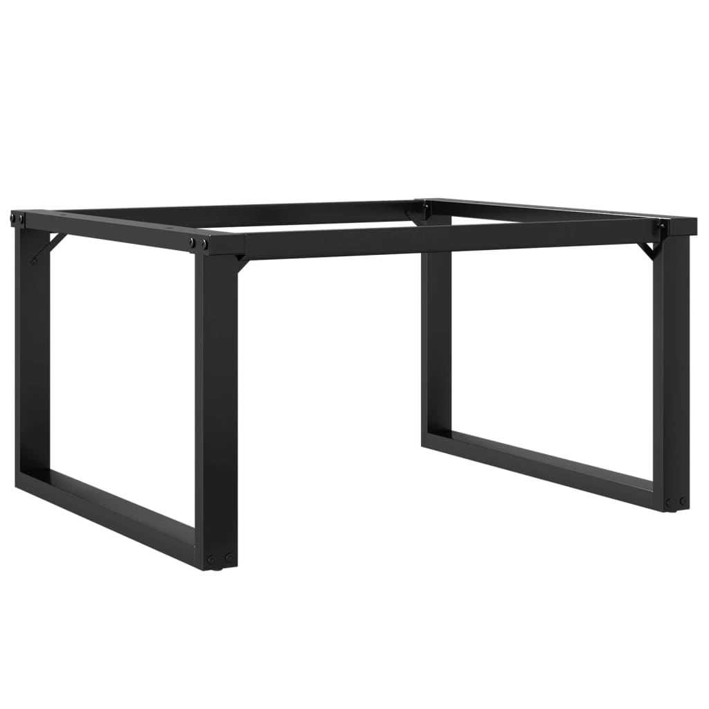 vidaXL Coffee Table Legs O-Frame 80x70x43 cm Cast Iron