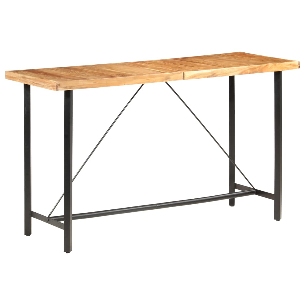 vidaXL Bar Table 180x70x107 cm Solid Sheesham Wood