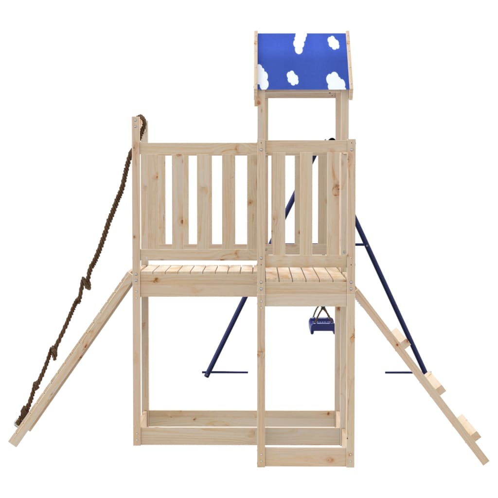 vidaXL Outdoor Playset Solid Wood Pine