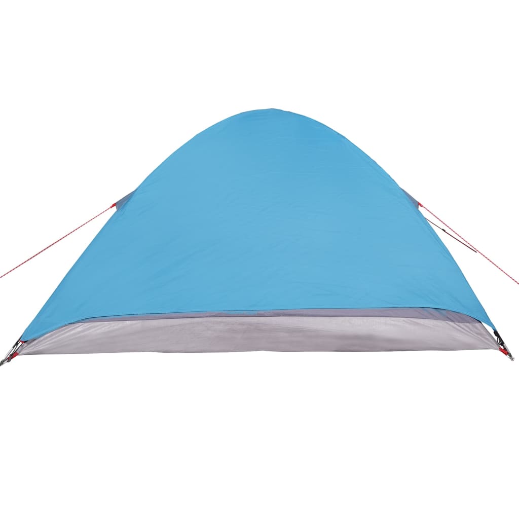 vidaXL Camping Tent Dome 2-Person Blue Waterproof