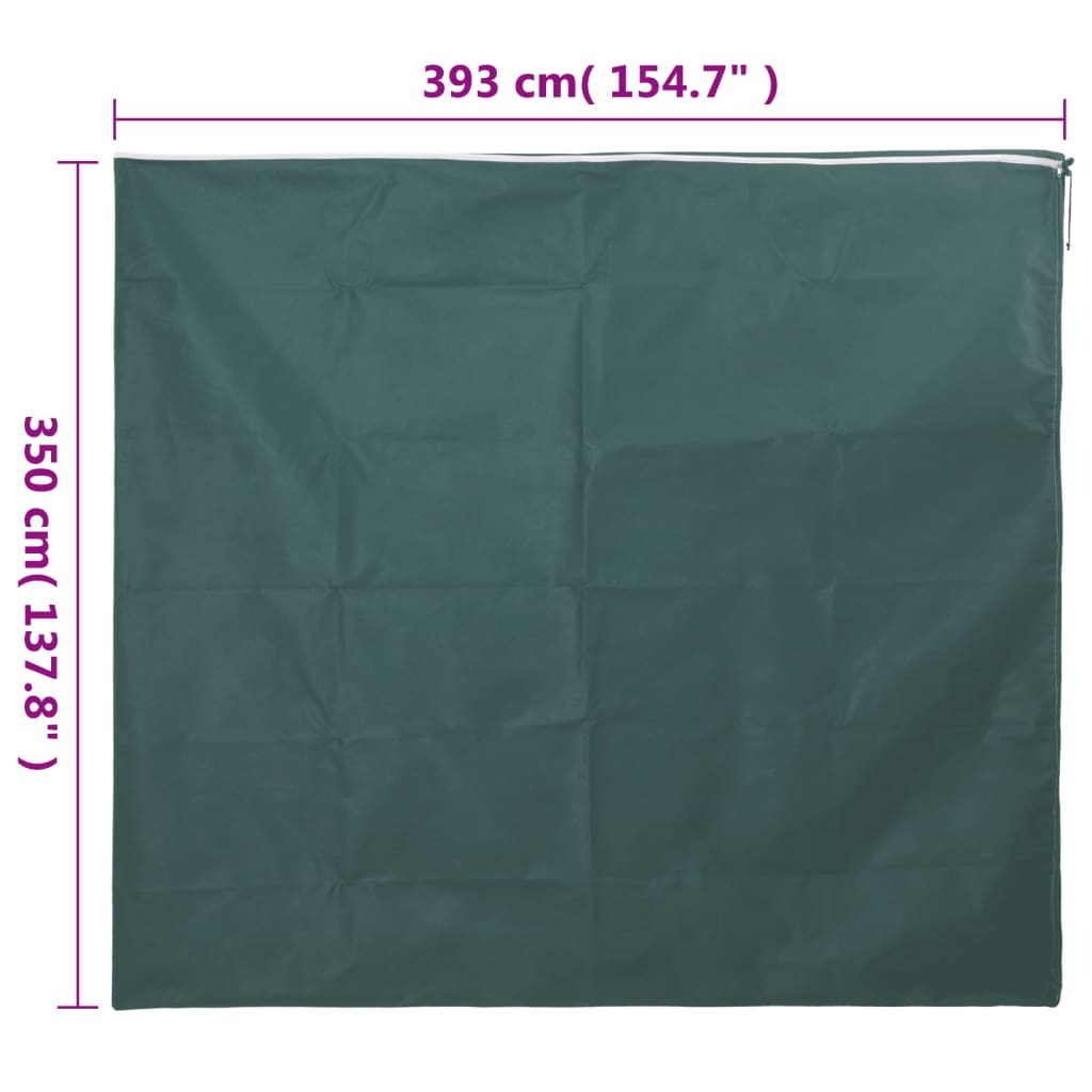 vidaXL Plant Fleece Covers with Zip 10 pcs 70 g/m² 3.93x3.5 m