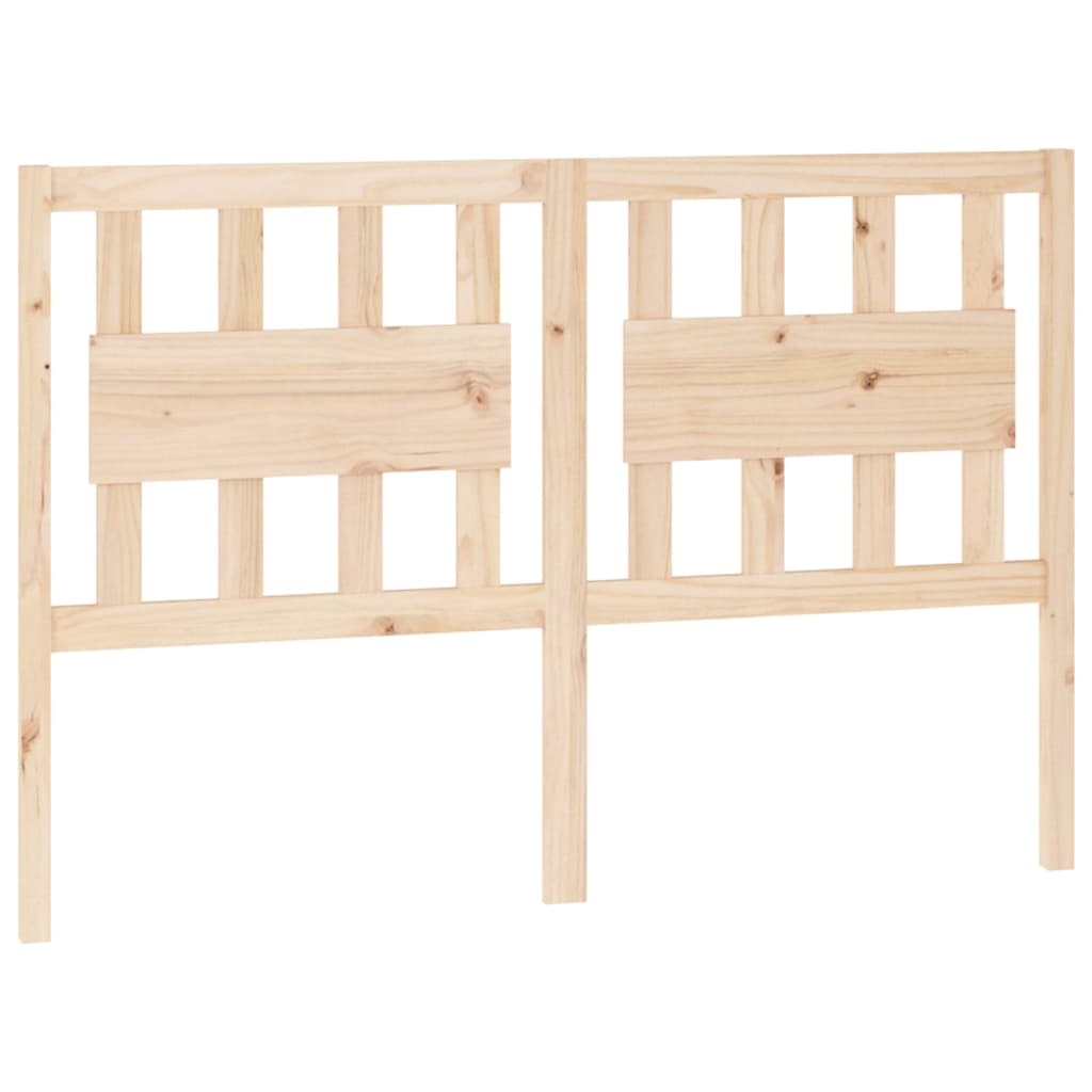 vidaXL Bed Headboard 140.5x4x100 cm Solid Wood Pine