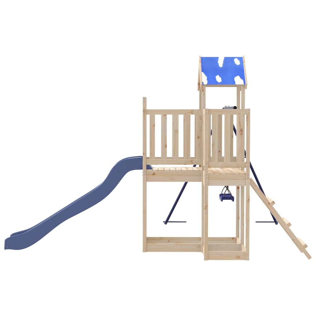 vidaXL Outdoor Playset Solid Wood Pine