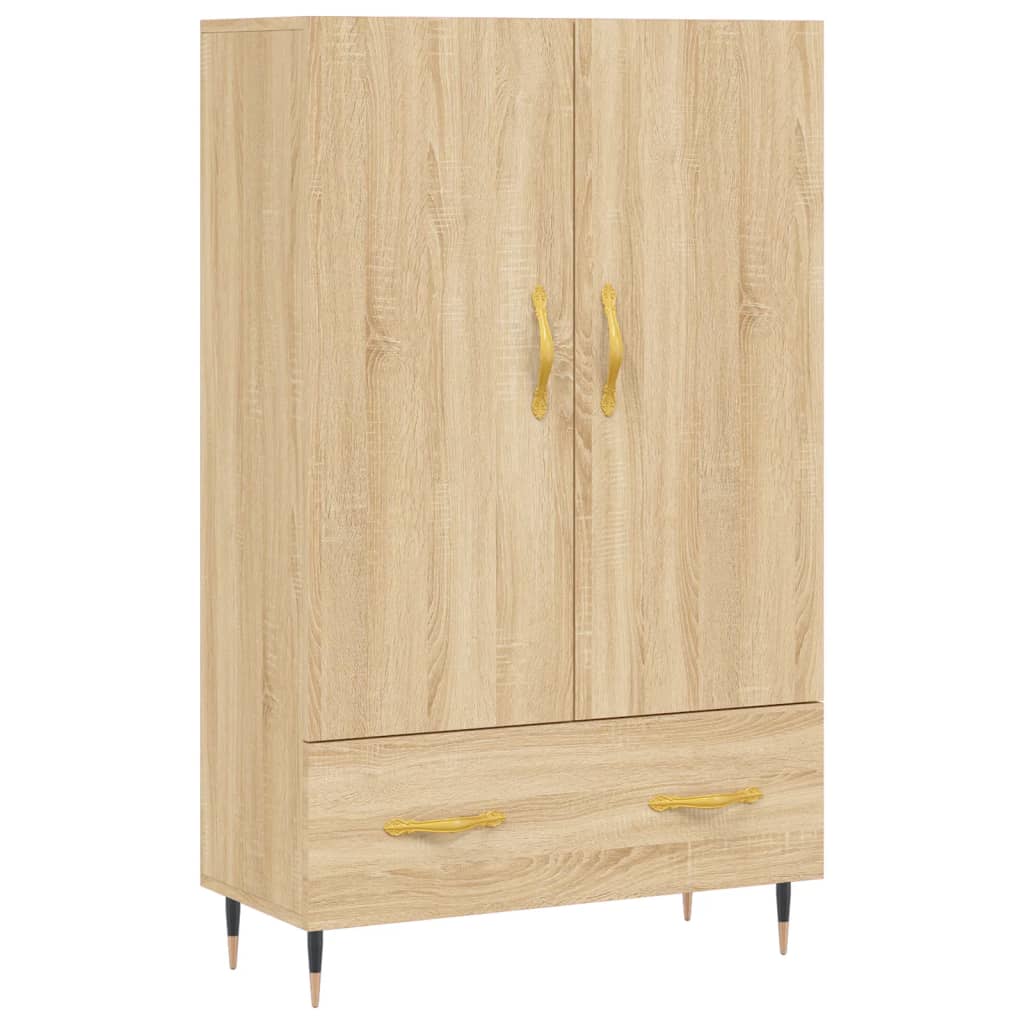 vidaXL Highboard Sonoma Oak 69.5x31x115 cm Engineered Wood