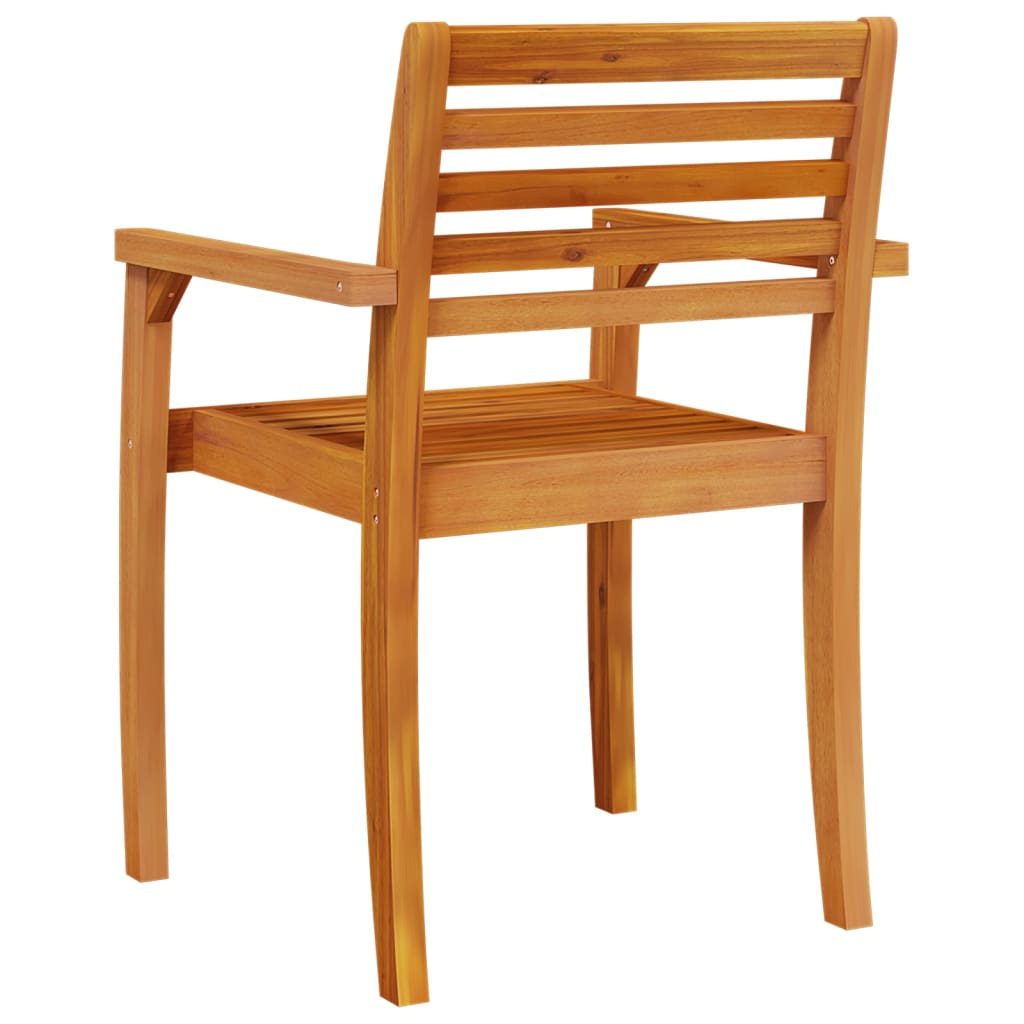 vidaXL Garden Chairs 8 pcs 59x55x85 cm Solid Wood Acacia