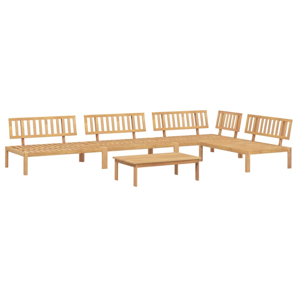 vidaXL 5 Piece Garden Pallet Sofa Set Solid Wood Acacia