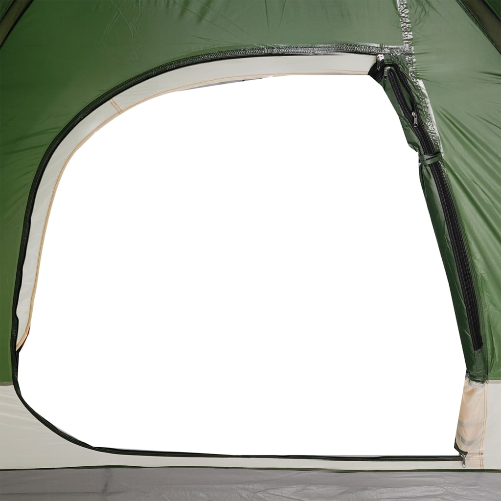 vidaXL Family Tent Dome 6-Person Green Waterproof